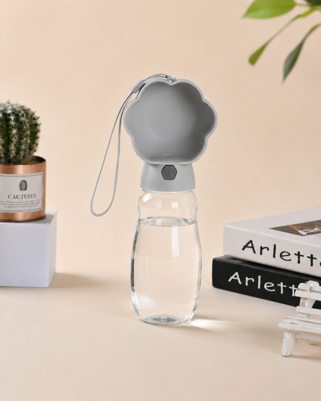 Botella Sorbo color gris